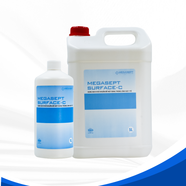 Dung dịch khử khuẩn bề mặt dạng đậm đặc Megasept Surface-C