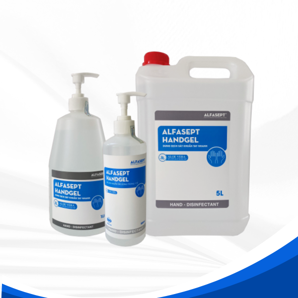 Gel sát khuẩn tay chứa cồn Alfasept Handgel