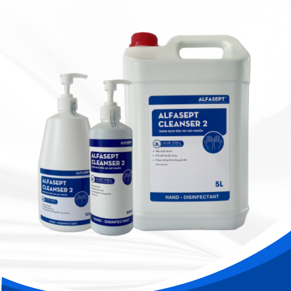 Xà phòng khử khuẩn Alfasept Cleanser 2