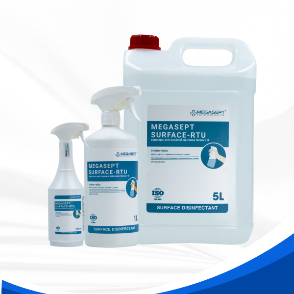 Dung dịch xịt khử khuẩn bề mặt dạng pha sẵn Megasept Surface RTU
