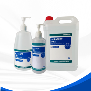 Dung dịch sát khuẩn tay chứa cồn Alfasept Med
