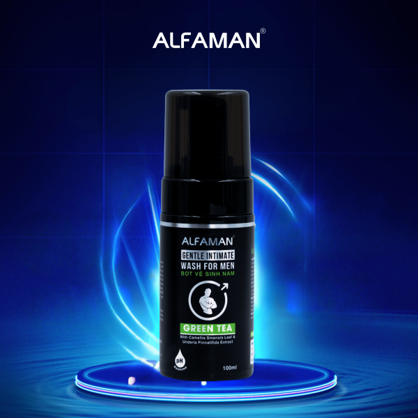 Bọt vệ sinh vùng kín Alfaman Gentle Intimate Wash For Men