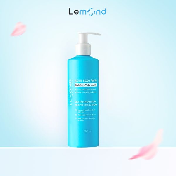 Sữa tắm ngăn ngừa mụn Lemond Acne Body Wash