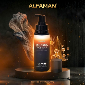 Bọt rửa mặt nam giới Alfaman Volcano Face Wash