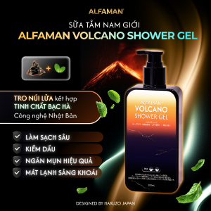 Sữa tắm nam giới Alfaman Volcano Shower Gel